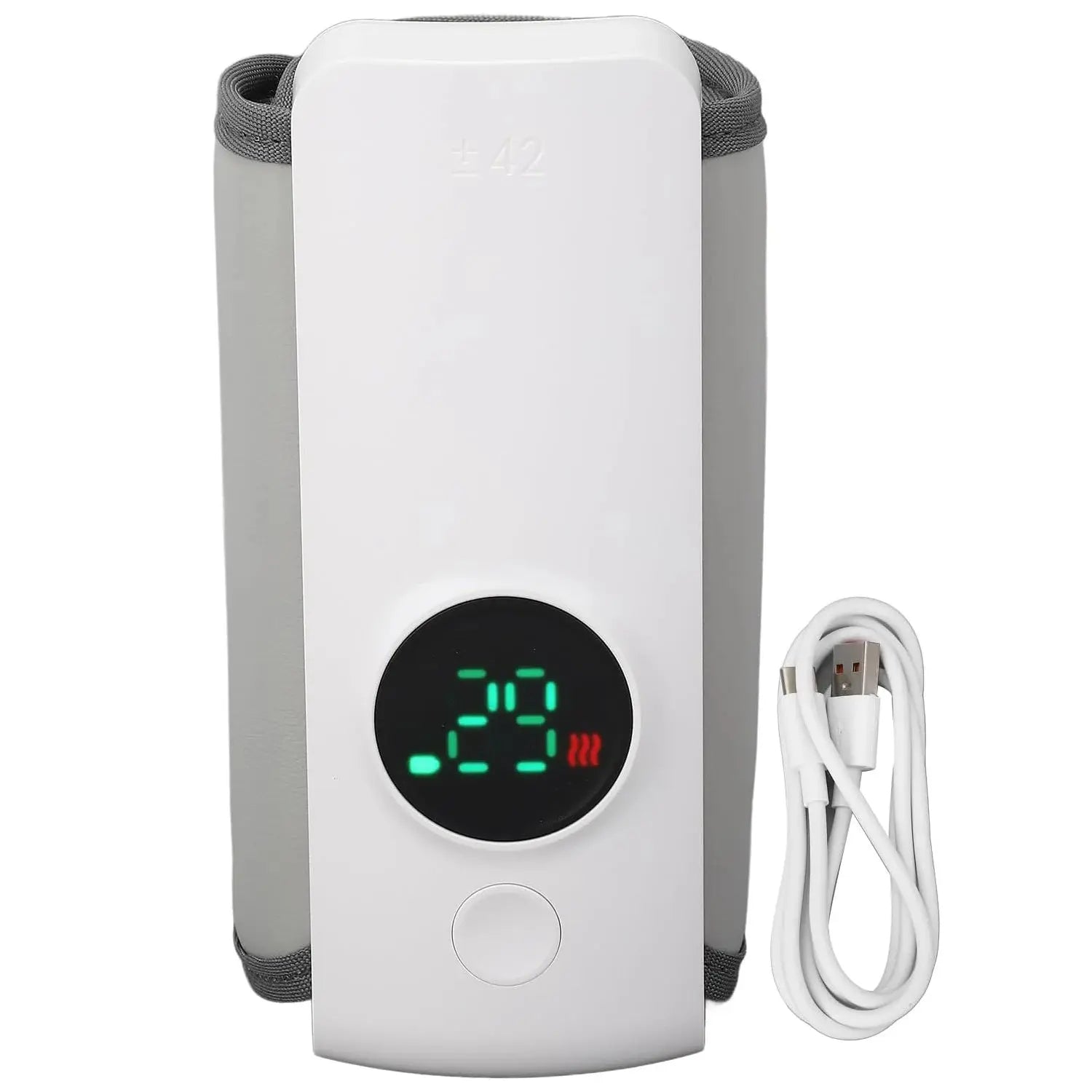 NNQ-2 Portable Bottle Warmer with 6000mAh High-Capacity Rechargeable Battery